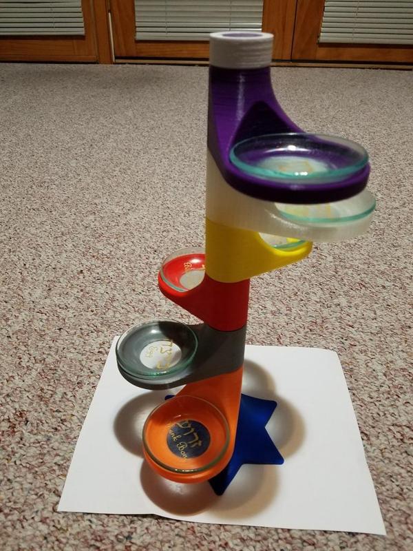 Vertical Seder Plate Remix