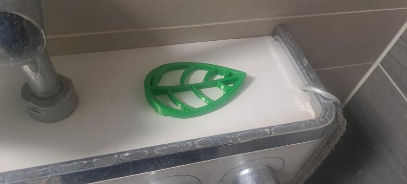 Tunguska leaf shaped soap stand