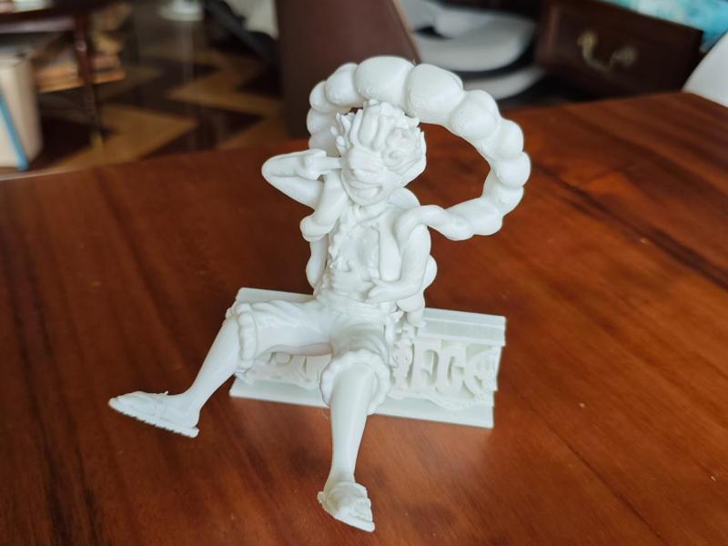 【One Piece】Gear 5 Sun God Luffy Figurine Model Optimized Supports Easy for Beginners One-Click Printing