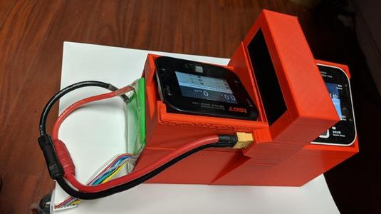 Charging Station for Dual ISDT Q6 Plus chargers on 16000MaH lipo