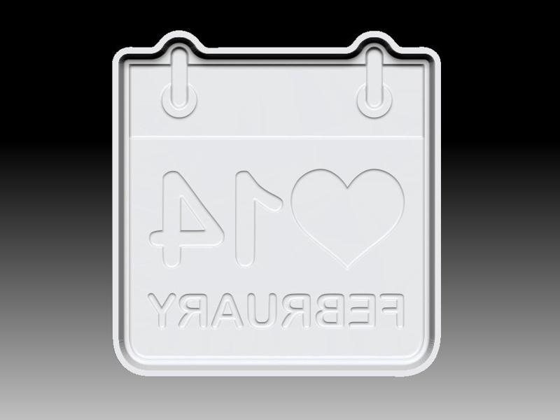 VALENTINE´S CALENDAR BATH BOMB MOLD