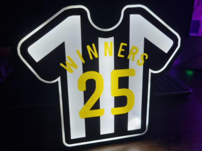 Newcastle United WINNERS 25 