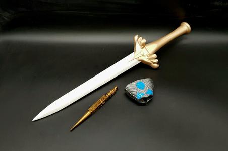 Azrael's Blade | Lucifer Flaming Sword | Unique x3 Part Design | Wall Mount or Plinth Available | By Collins Creations 3D