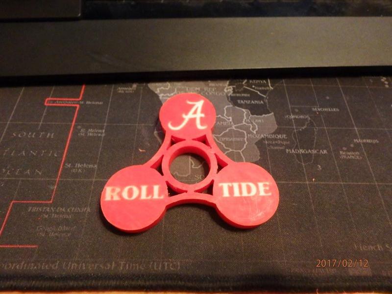 Alabama Fidget Spinner #2
