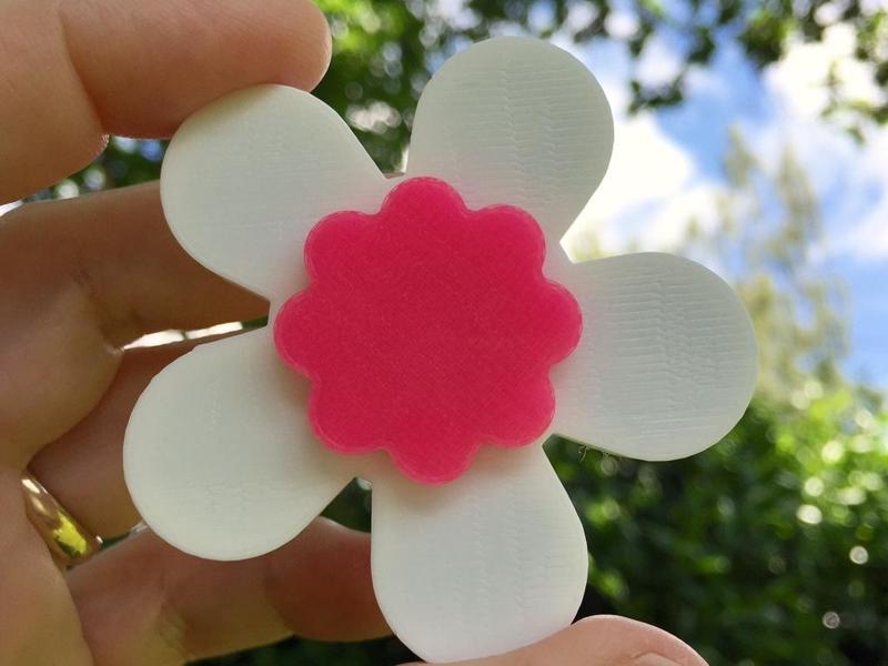 Fidget Flower with bearings