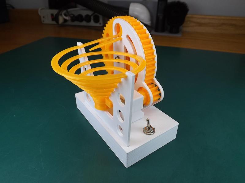 Battery Base For Motorised Marble Machine