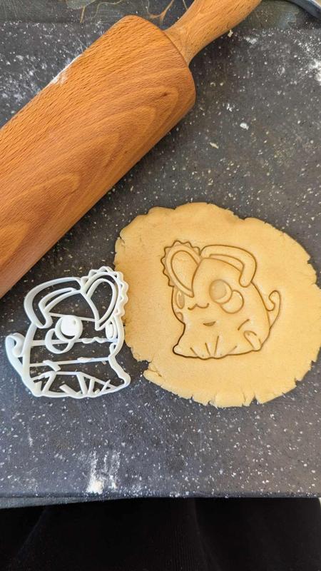 Cute Pochita chainsaw man cookie cutter