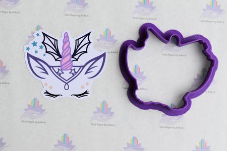 Cookie Cutter Halloween Unicorn 8cm
