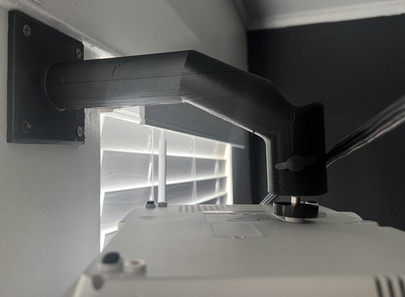 Projector wall mount