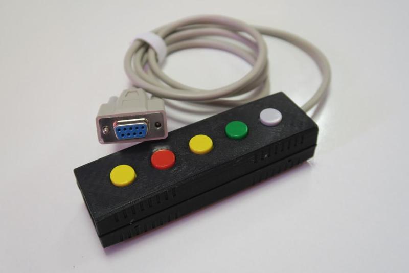 5 switches special control box for power wheelchair / Boitier de commande spéciale à 5 contacteurs pour fauteuil roulant électrique