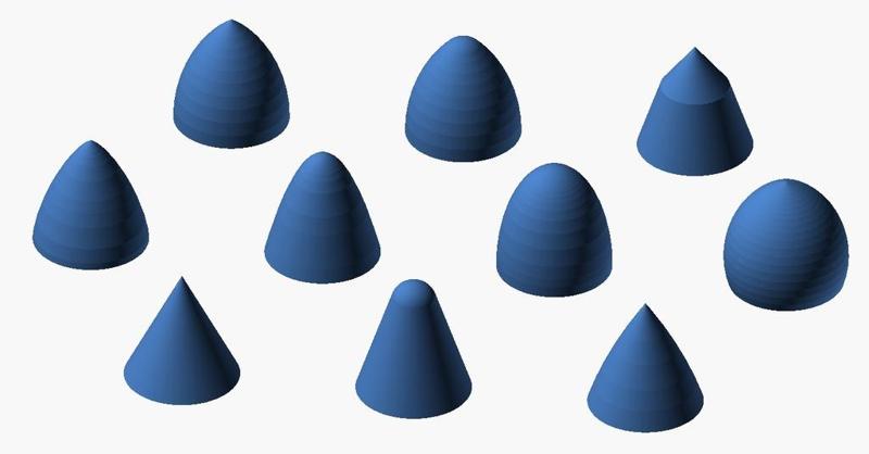 Nose Cone OpenSCAD Library, 1.0