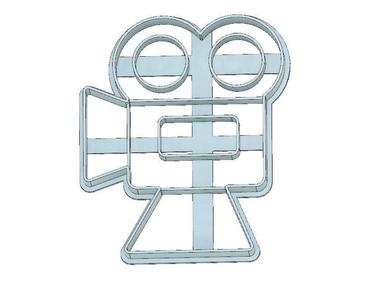 COOKIE CUTTER, FONDANT, MOVIE CAMERA, CINEMA