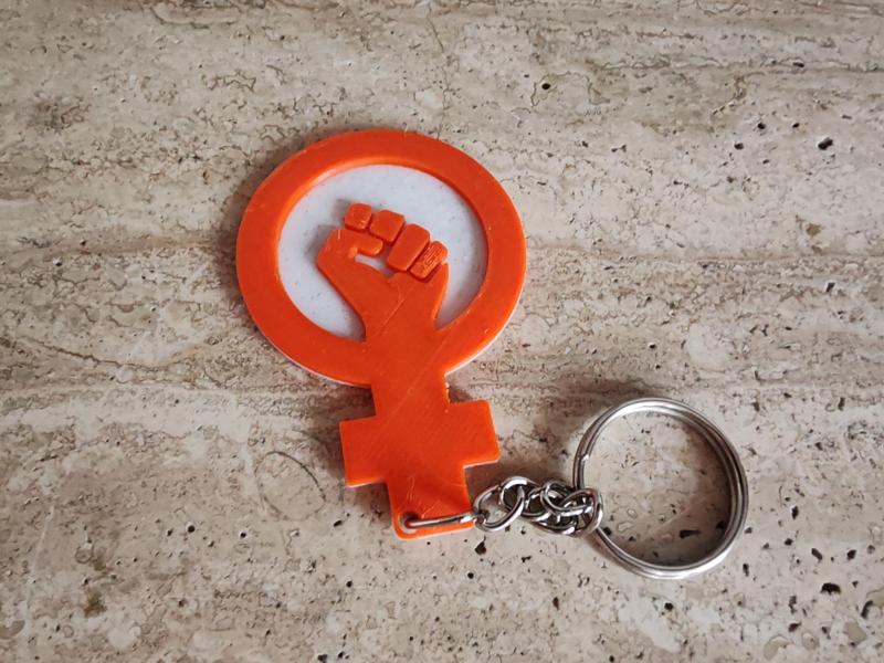 Feminism Keychain