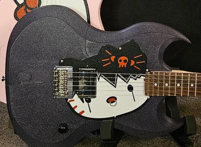 Goodbye Kitty Pick Guard Electric Guitar Scratch Plate Hello Kitty