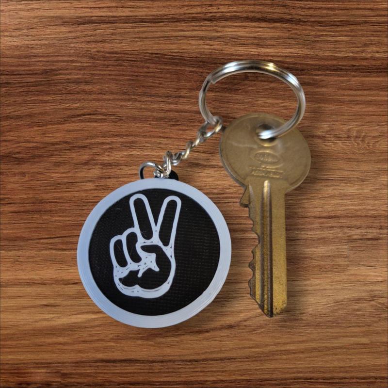 Keychain Peace