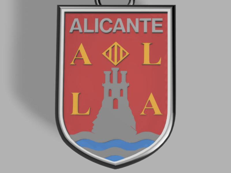 Alicante keychain