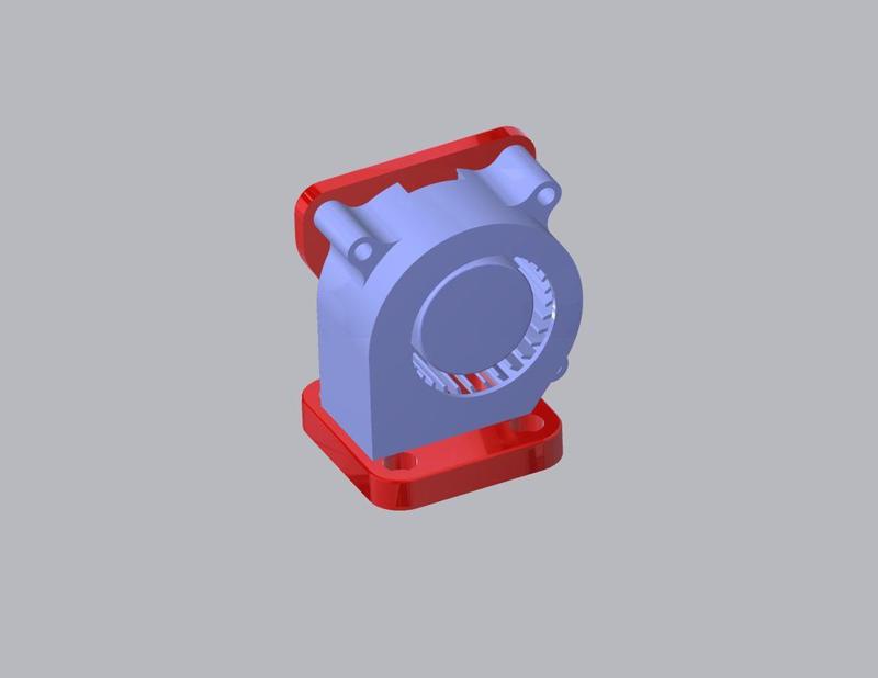 40 mm Centrifugal to 30 mm Axial Adapter