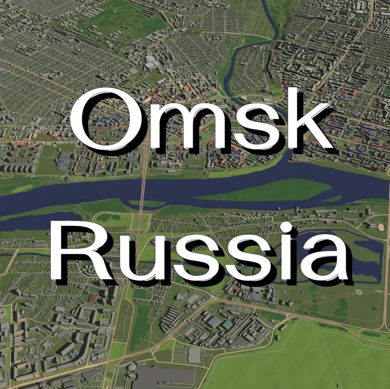 Omsk Russia - city and urban