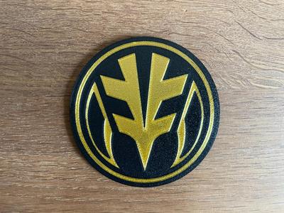 White Ranger Coaster / Drink / Power Ranger