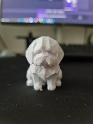Low Poly Shih-Tzu #1