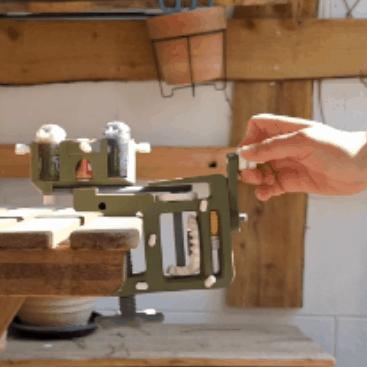 Desk Clamped Miniature Paint Shaker 