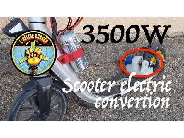 3500W Electric Scooter (Oxelo) 9F V1