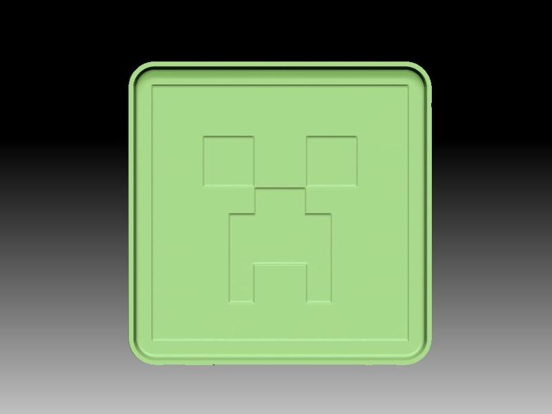 CREEPER CUBE BATH BOMB MOLD
