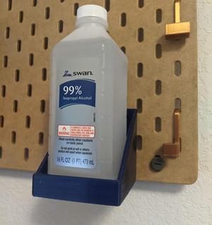 Skadis alcohol bottle holder