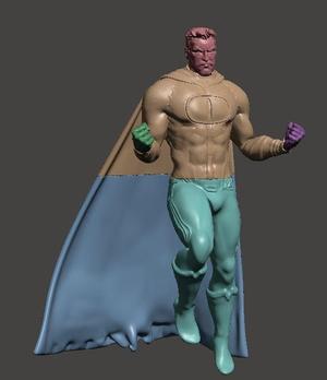 Omni-Man - Invincible Fan Print