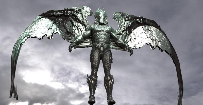King of Atlantis Winged