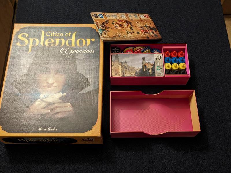 Super Compact Cities of Splendor Holder