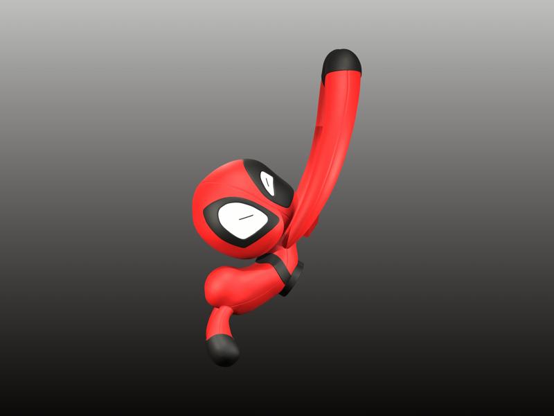 Deadpool Plush - Marvel Rivals - Keychain