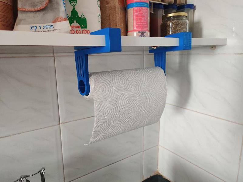 Paper Towel Hanger No Drilling Or Adhering