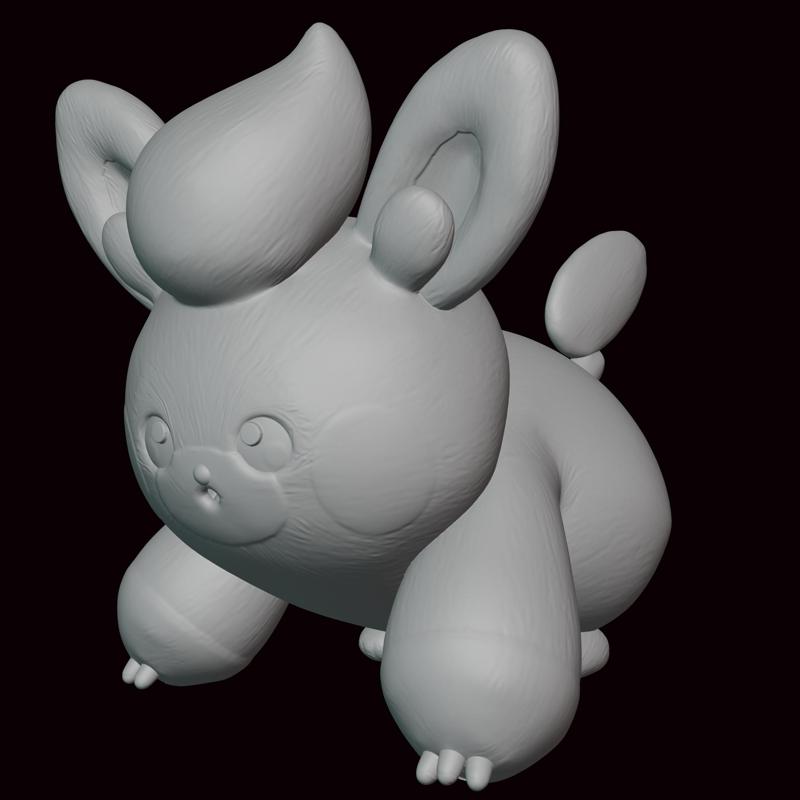 Pawmi Pokemon Figure
