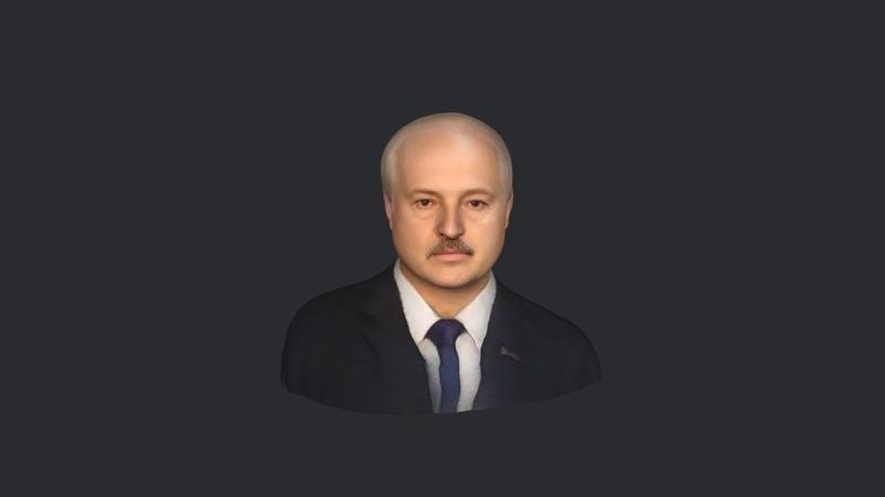 Alexander Lukashenko-bust/head/face ready for 3d printing