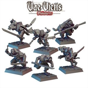 Prebuilt Ratfolks Warband [PRE-SUPPORTED]