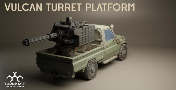 TurnBase Miniatures: M61 Vulcan Turret Platform