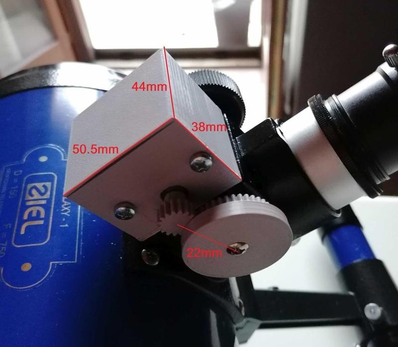 Focuser for newtonian telescope 