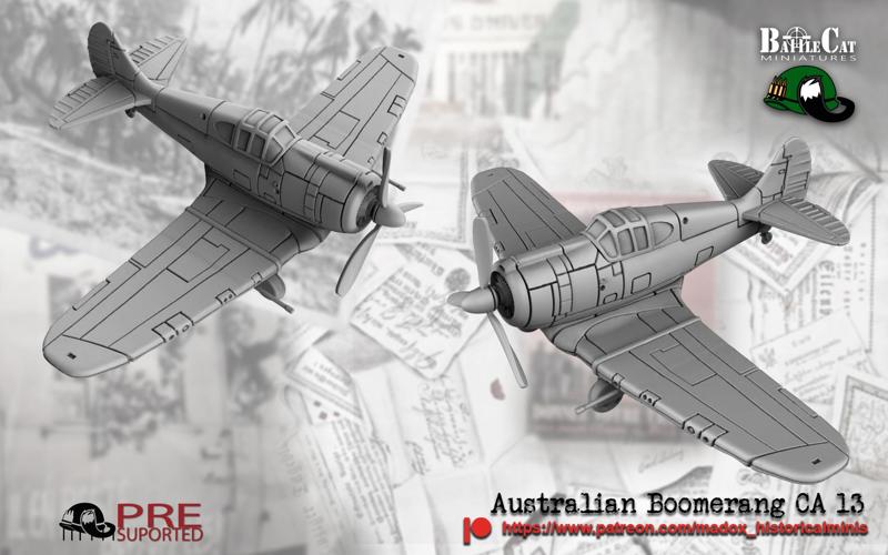 WWII Australian Boomerang CA 13