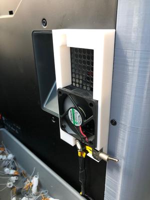 Bambu P1P rear fan Shroud External