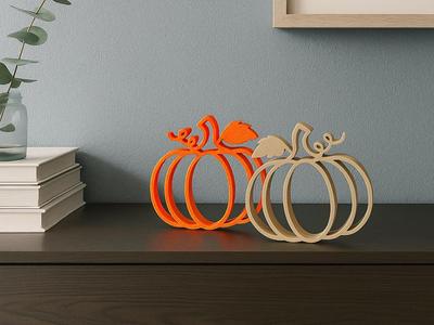 Pumpkin Fall Decoration v1