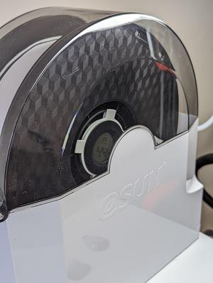 Round Humidity Sensor Insert to Filament Spool