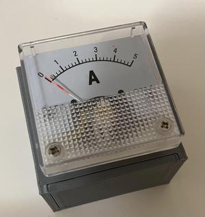 Cover for ampermeter