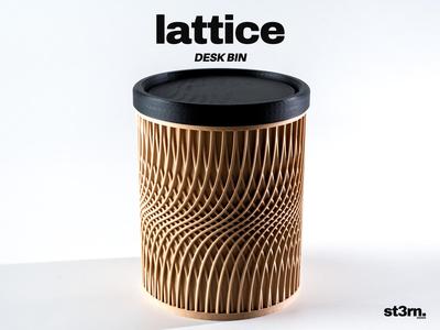 lattice ⬝ DESK BIN