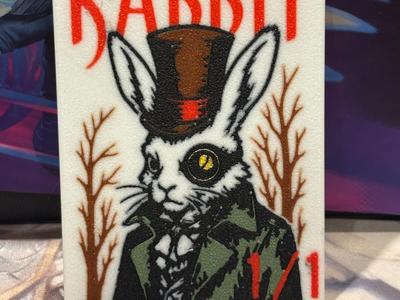 Magic: The Gathering Custom Art 1/1 Rabbit Token