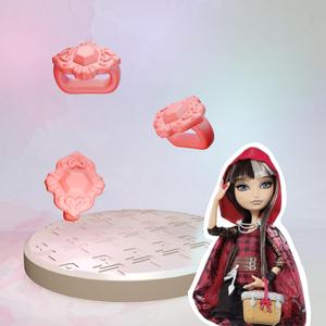 Ever After High First Chapter/Basic Cerise Hood doll ring