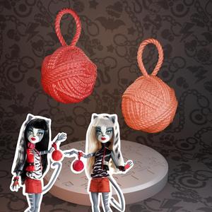 Monster High Basic Meowlody and Purrsephone dolls bag replacement