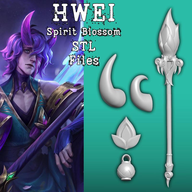 HWEI SPIRIT BLOSSOM - SPIRIT BLOSSOM - COSPLAY STL