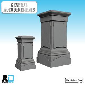 Generic plinth for miniature display