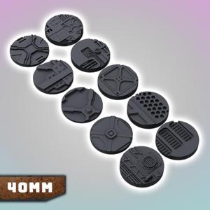 Factory Industrial Bases 40mm